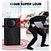 Allarme Vibrazione Wireless Con Telecomando 110 Db Black - Foto miniatura 2