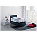 Letto Matrimoniale Azue, Letto Contenitore Con Rivestimento In Tessuto, 100% Made In Italy, Apertura Frontale, Adatto Per Materasso Cm 140x190, Blu - Foto miniatura 3
