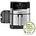 EZ505D10 friggitrice Singolo 4,2 L Indipendente 1400 W Friggitrice ad aria calda Acciaio inossidabile - Foto miniatura 2