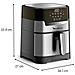 EZ505D10 friggitrice Singolo 4,2 L Indipendente 1400 W Friggitrice ad aria calda Acciaio inossidabile - Foto miniatura 12