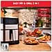 EZ505D10 friggitrice Singolo 4,2 L Indipendente 1400 W Friggitrice ad aria calda Acciaio inossidabile - Foto miniatura 4