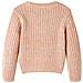 Maglione Da Bambina Lavorato A Maglia Rosa Tenue 140 - Foto miniatura 2