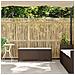 Panca Da Giardino Con Cuscino Marrone 110x30x40,5 Cm Polyrattan - Foto miniatura 3