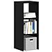 Libreria Impilabili Rovere Nero 30x30x80 Cm Legno Multistrato - Foto miniatura 1