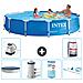 Piscina Fuori Terra - In Giro - 366x76 Cm - Blu - Include Accessori Coordinati A1566 - Foto miniatura 1