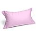 Coppia Federe In Flanella Colore Rosa Misura Standard - Foto miniatura 2