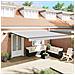 Tenda da Sole con Antracite 4,5 × 3,5 m Metallo - Foto miniatura 2