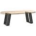Gambe per Tavolino da Caffè a Forma di U 2 pz Antracite 30x(30-31) cm Acciaio - Foto miniatura 8