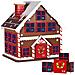 Calendario Avvento Di Natale Casetta In Legno 24 Cassetti Decorazioni Natalizie - Foto miniatura 1