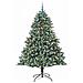 Albero di Natale artificiale con 300 LED Verde 210 cm - Foto miniatura 3