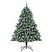 Albero di Natale artificiale con 300 LED Verde 210 cm - Foto miniatura 4