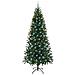Albero di Natale artificiale con 300 LED Verde 240 cm PE e PVC - Foto miniatura 4