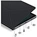 Custodia Per Galaxy Tab A11 Plus Serie Book Cover Con Funzione Stand, Nero - Foto miniatura 2