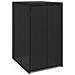 Cassa per Spazzatura Nero 65 x 80 x 115 cm Polietilene - Foto miniatura 1