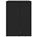 Cassa per Spazzatura Nero 65 x 80 x 115 cm Polietilene - Foto miniatura 6