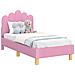 Struttura letto per bambini con testata Rosa 70 x 140 cm - Foto miniatura 1