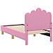 Struttura letto per bambini con testata Rosa 70 x 140 cm - Foto miniatura 7