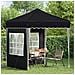 Tenda per feste a pop-up 195 x 195 x 245 cm Antracite - Foto miniatura 3