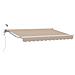 Tettuccio Elettrico Retrattile Beige e Bianco 3 x 2,5 m - Foto miniatura 1