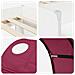 Letto con Tunnel 4 pcs Bianco e Rosso Legno ingegnerizzato - Foto miniatura 9