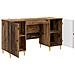 Scrivania Legno antico 142,5 x 50 x 75 cm Legno ingegnerizzato - Foto miniatura 3