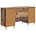 Scrivania Legno antico 142,5 x 50 x 75 cm Legno ingegnerizzato - Foto miniatura 6