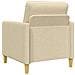 Divano con Storage Crema 72 x 78 x 87 cm Poliestere - Foto miniatura 6