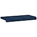 Cuscino per panchina Corduroy Morbido Blu navy Profondità 35 cm - Foto miniatura 5