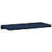 Cuscino per panchina Corduroy Morbido Blu navy Profondità 35 cm - Foto miniatura 7