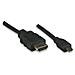ICOC HDMI-4-AD1 Cavo HDMI Highspeed con Ethernet 1.4 A M / Micro D M 1m - Foto miniatura 1