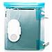 Cover / Speaker ADJ H20 Resistente all'acqua per iPad e Tablet con Jack Stereo 3.5mm per Office Series  Col. Blu - Foto miniatura 1