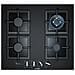 Piano Cottura PPH6A6B20 Serie 6 a Gas 4 Fuochi Gas Colore Nero - Foto miniatura 1
