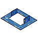 31x9cl71z - P31-flangia Attacco A Quadro 75x75 Z - Foto miniatura 1