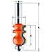 Fresa X Cornici C/cusc. Hm S=12 D=23.8x35 955.901.11 - Foto miniatura 1