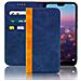Custodia Huawei P20 Pro Portacarte Funzione Supporto Blu - Foto miniatura 3