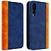 Custodia Huawei P20 Pro Portacarte Funzione Supporto Blu - Foto miniatura 1
