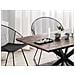 Tavolo Da Pranzo In Legno Scuro / nero 140 X 80 Cm Spectra - Foto miniatura 3