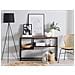 Tavolo Consolle Color Legno Scuro / nero 30x120 Cm Belmont - Foto miniatura 2