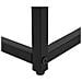 Tavolo Consolle Color Legno Scuro / nero 30x120 Cm Belmont - Foto miniatura 12