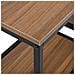Tavolo Consolle Color Legno Scuro / nero 30x120 Cm Belmont - Foto miniatura 6
