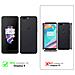 Custodia Compatibile Con Oneplus 5 In Nero Carbone - Coperchio Protettiva Con Chiusura Magnetica, Funzione Stand E Tasca Per Le Carte - Foto miniatura 2