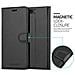 Custodia Compatibile Con Oneplus 5 In Nero Carbone - Coperchio Protettiva Con Chiusura Magnetica, Funzione Stand E Tasca Per Le Carte - Foto miniatura 3