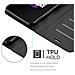 Custodia Compatibile Con Oneplus 5 In Nero Carbone - Coperchio Protettiva Con Chiusura Magnetica, Funzione Stand E Tasca Per Le Carte - Foto miniatura 4