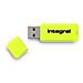 8GB Neon USB Flash Drive, USB 2.0, Type-A, 0 - 60 °C, Giallo, Windows ME / XP / Vista / 7 Mac OS 8.6+ / 9.0+ / OS X Linux v2.4.0 + - Foto miniatura 1