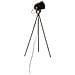 Lampada Da Terra Treppiede Nero H1136 Cm - Nero - Foto miniatura 1