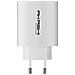 Caricatore Da Muro 38w Doppio Usb-a Qc 3.0 + Usb-c Power Delivery Bianco - Foto miniatura 2