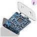 Caricatore Da Muro 38w Doppio Usb-a Qc 3.0 + Usb-c Power Delivery Bianco - Foto miniatura 3