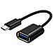 Adattatore Da Usb Femmina A Usb-c Maschio Compatto Connessione Stabile Nero - Foto miniatura 4