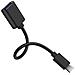 Adattatore Da Usb Femmina A Usb-c Maschio Compatto Connessione Stabile Nero - Foto miniatura 1