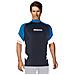 Rash Guard Loose Fit Manica Corta Uomo 5 Nero / blu - Foto miniatura 1